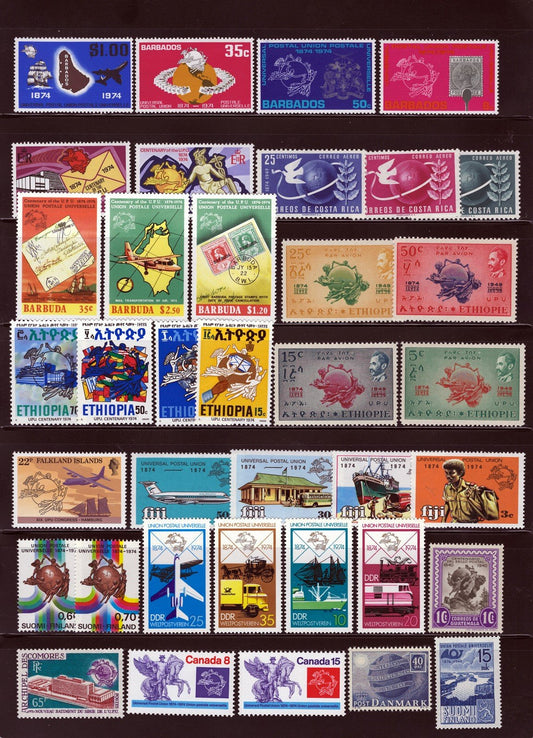 Universal Postal Union (UPU) Mint Topical Stamp Collection ZAYIX 0525L0031