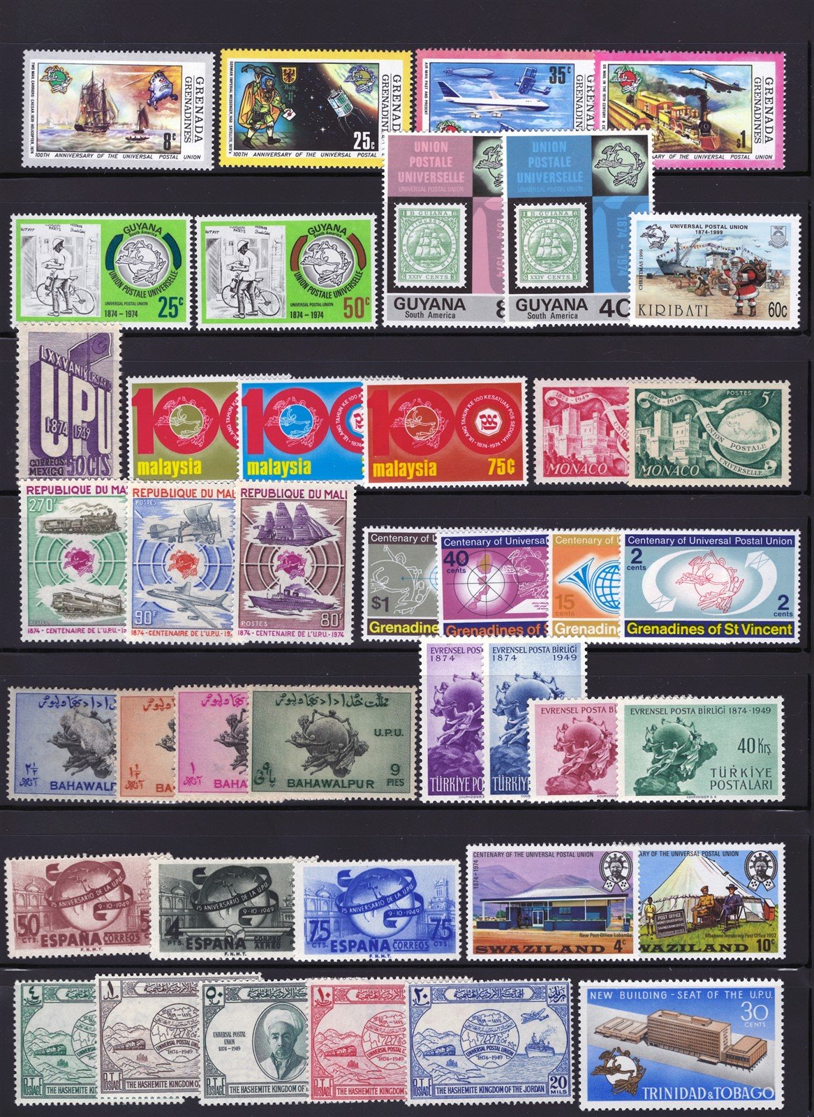 Universal Postal Union (UPU) Mint Topical Stamp Collection ZAYIX 0525L0031