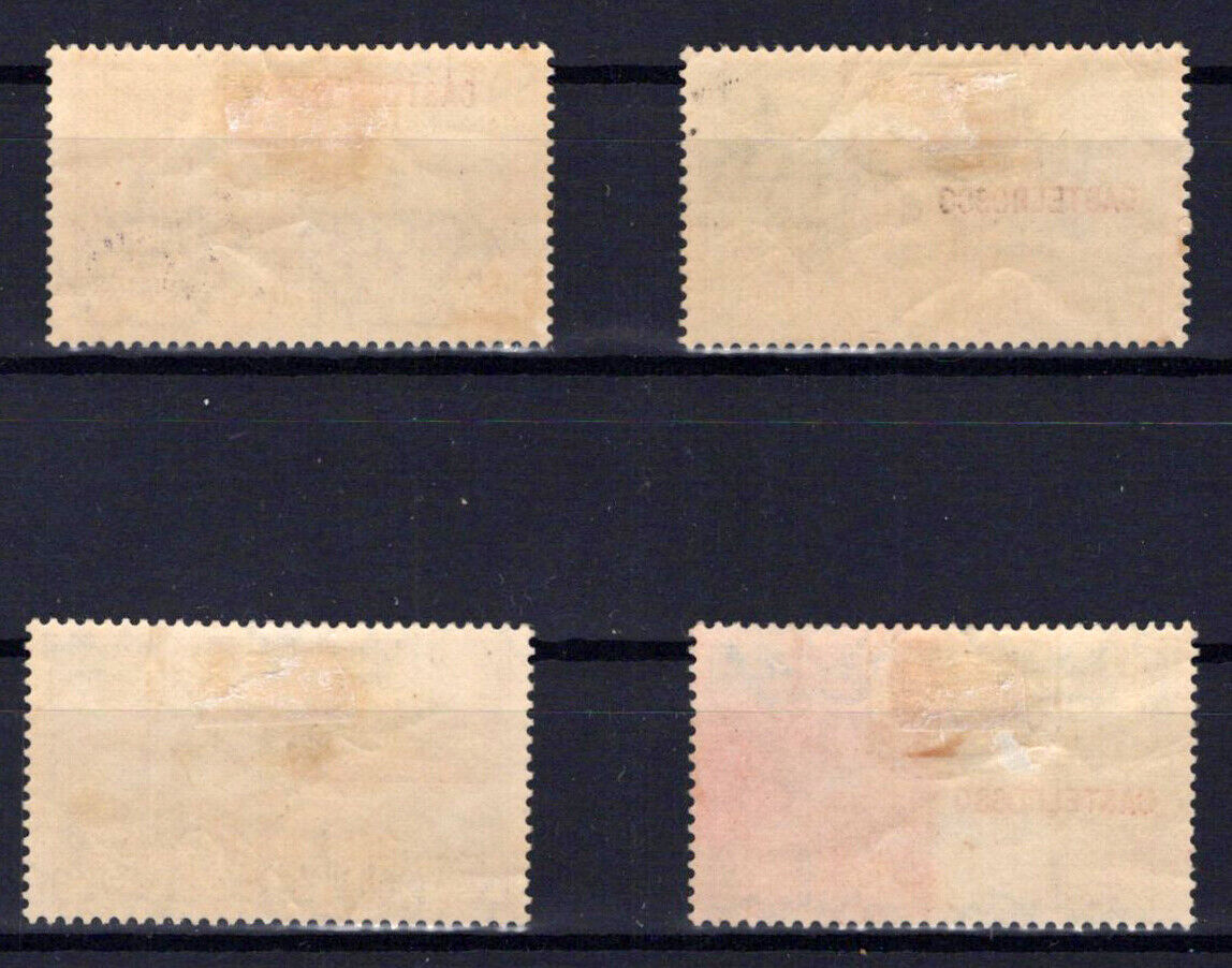 Castellorizo 75-78 MH Ferucci Issue overprinted Italy Wmk Crowns ZAYIX 0324S0008