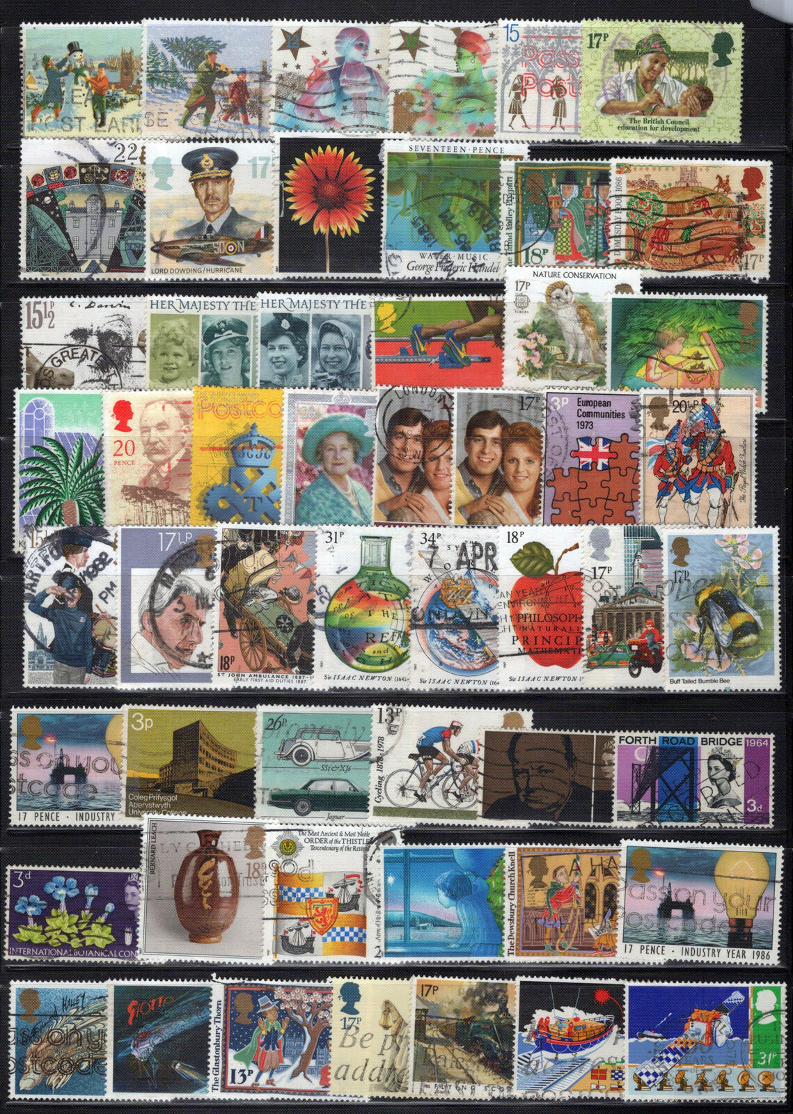 Great Britain All  Different Stamp Collection Catalog Ignored ZAYIX 0224S0332