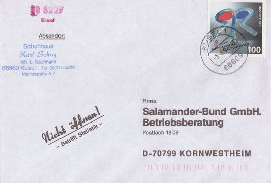 TEN COVERS GERMANY COLLECTION Slogans Advertising Commercial ZAYIX 0524M0130