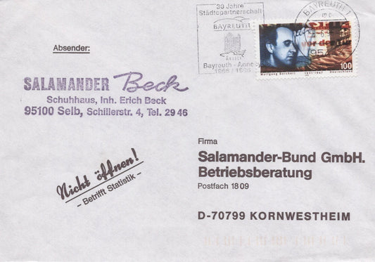 TEN COVERS GERMANY COLLECTION Slogans Advertising Commercial ZAYIX 0524M0132