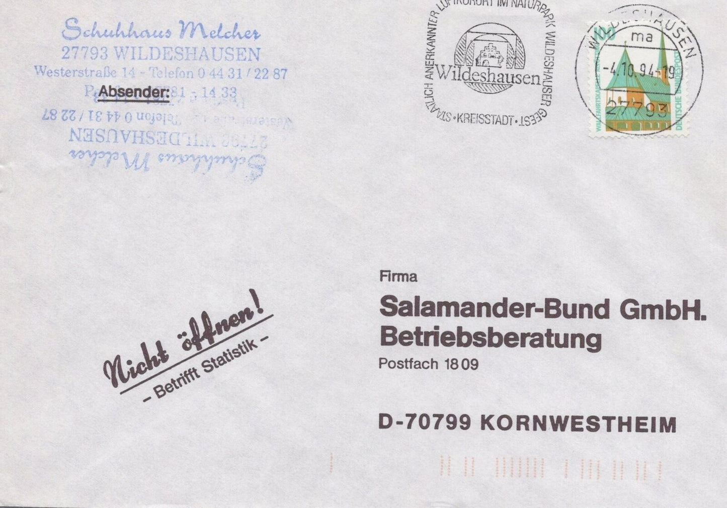 TEN COVERS GERMANY COLLECTION Slogans Advertising Commercial ZAYIX 0524M0136