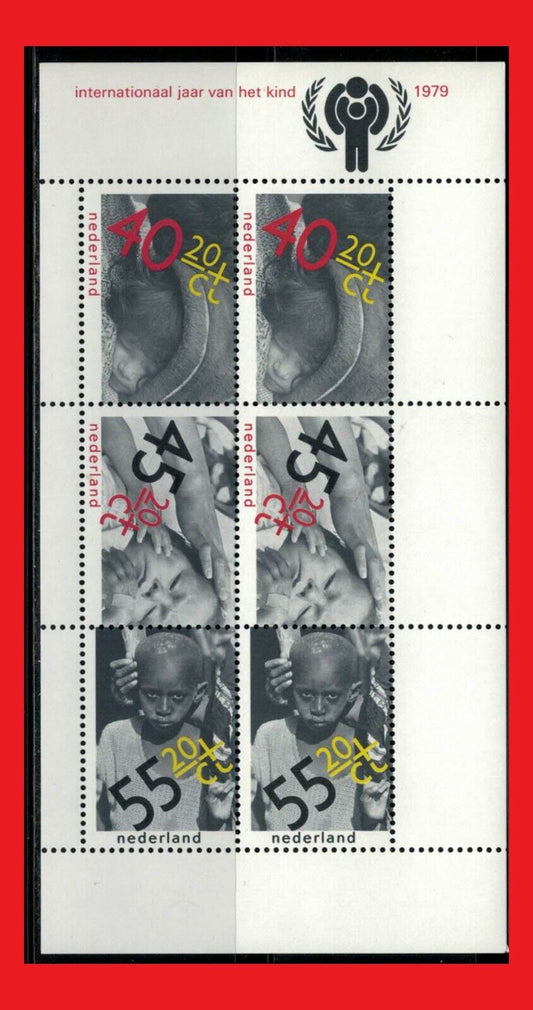 ZAYIX - 1979 Netherlands B558a MNH - International Year of the Child 0110-SB08M