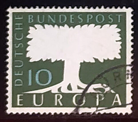 ZAYIX - Germany 772A used - Europa / CEPT - Nature - Trees - with WATERMARK