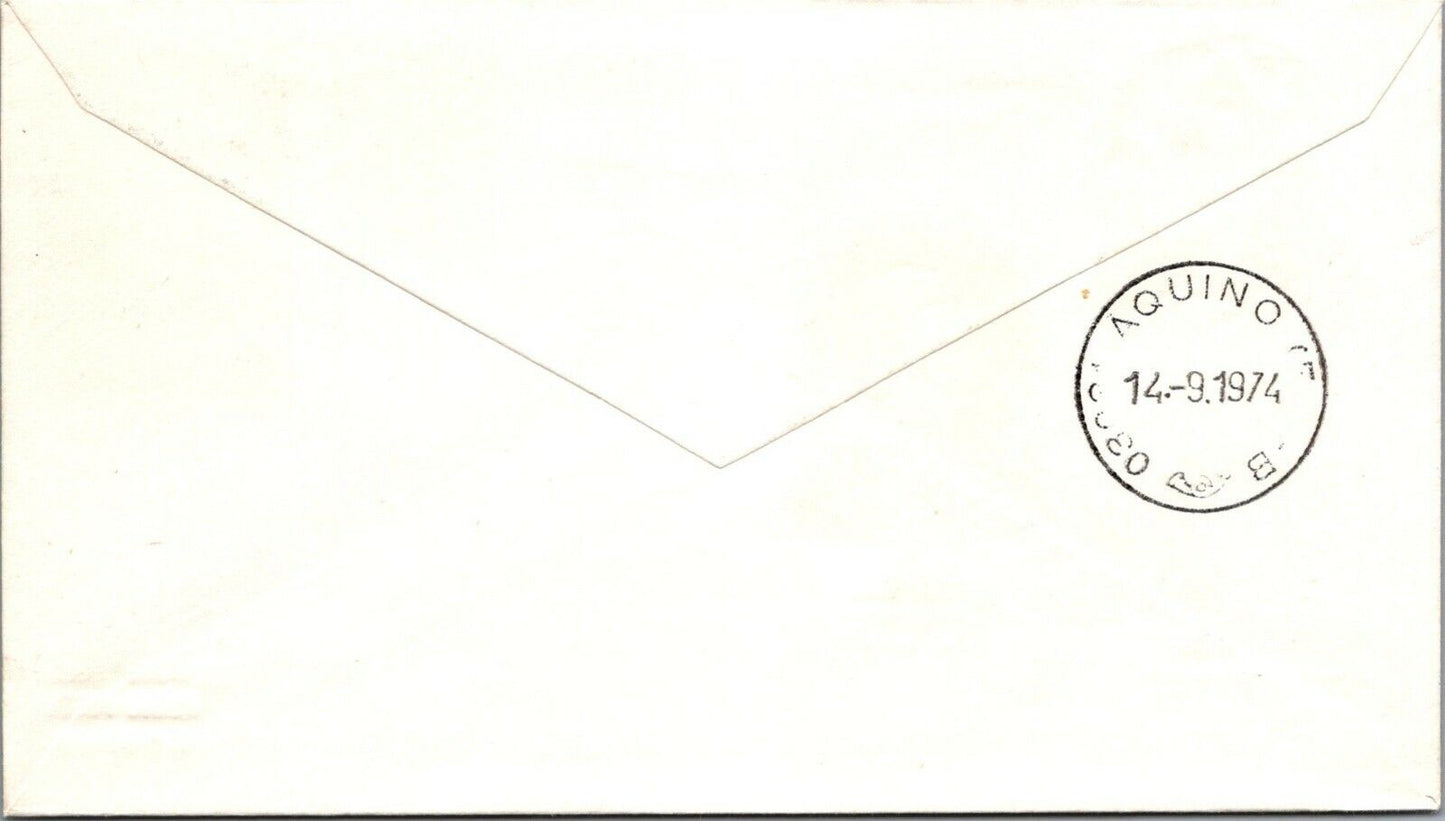 ZAYIX 1974 Vatican City Pope Paul VI Pilgrimage St Thomas Fossanova 040922S125