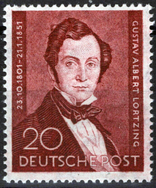 ZAYIX Germany Berlin 9N69 MH Albert Lortzing Composer Music 051023S29