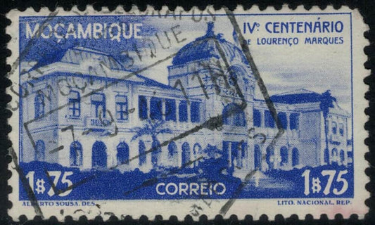 ZAYIX Portugal & Colonies - Mozambique 295 used- Architecture 031222-S09