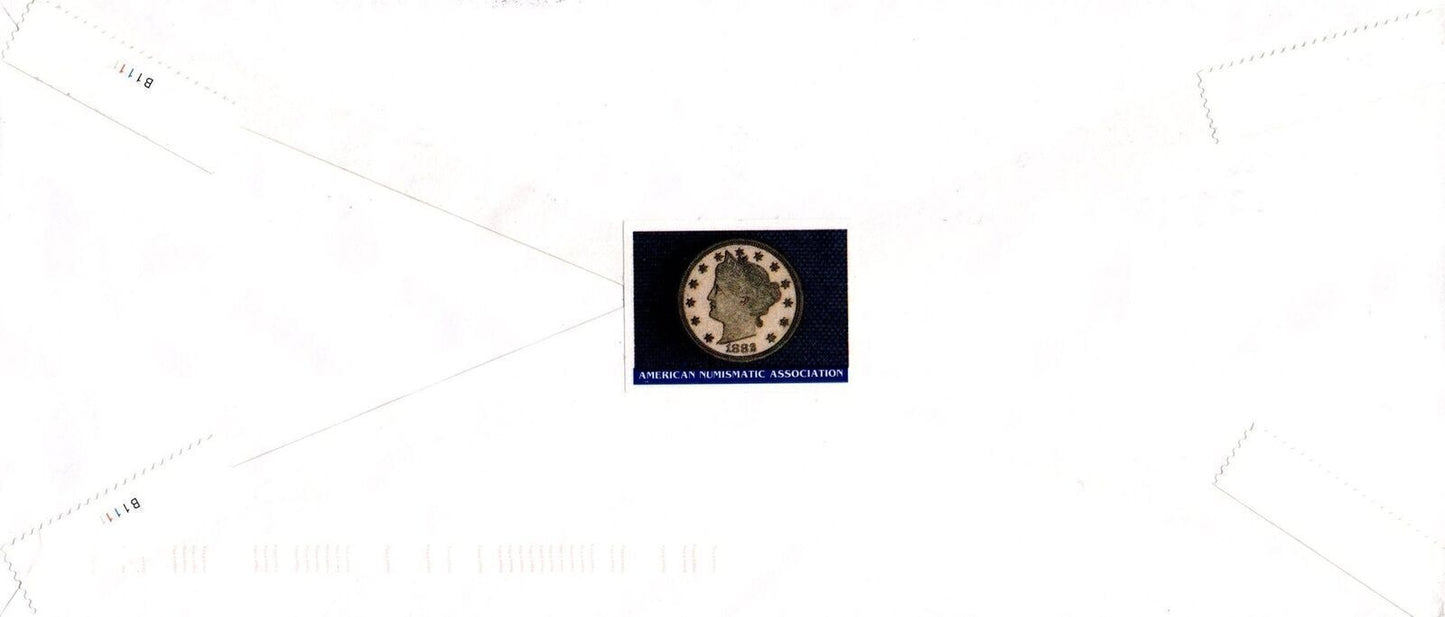 ZAYIX US Cover Airmail Florida to Latvia 80c Mount McKinley single 0324L0024