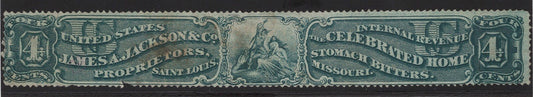 US Revenue Medicine RS143b FVF James A. Jackson & Co. silk paper ZAYIX 0625S0292