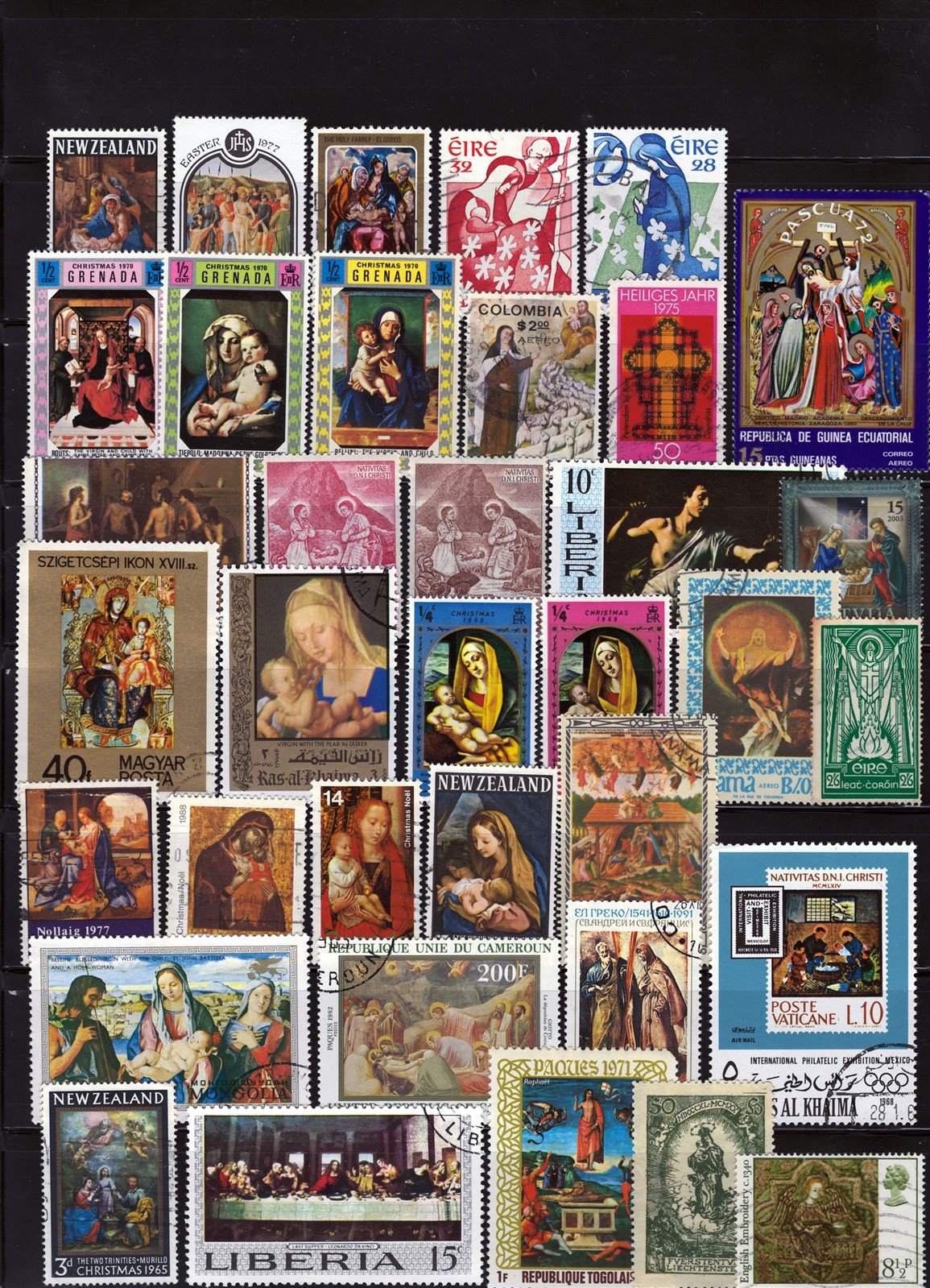 World Religions, Churches, Mosques Mint/Used Stamp Collection ZAYIX 0625L0008