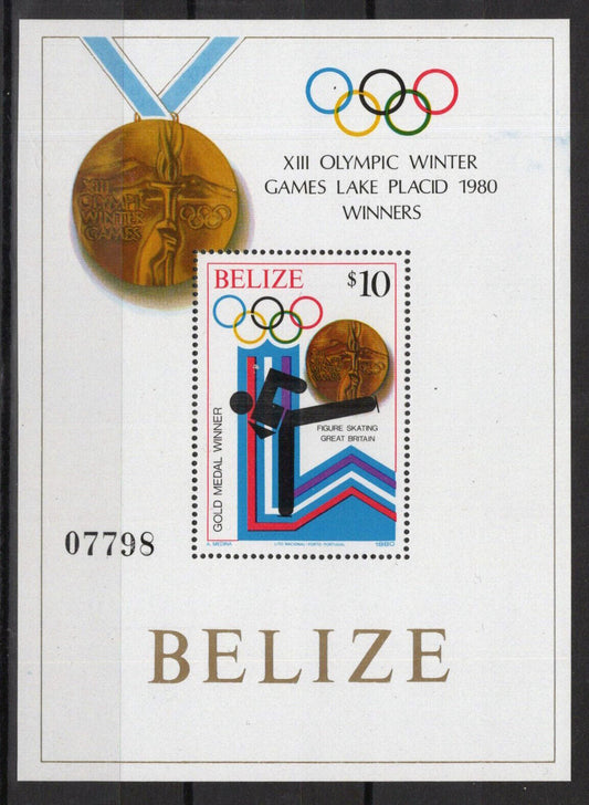ZAYIX Belize 512 MNH Winter Olympics Sports 061122SM71
