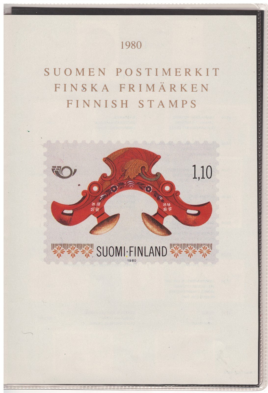 Finland 1980 Year Pack Official Year Set MNH Complete ZAYIX STAMPS 0625L0022