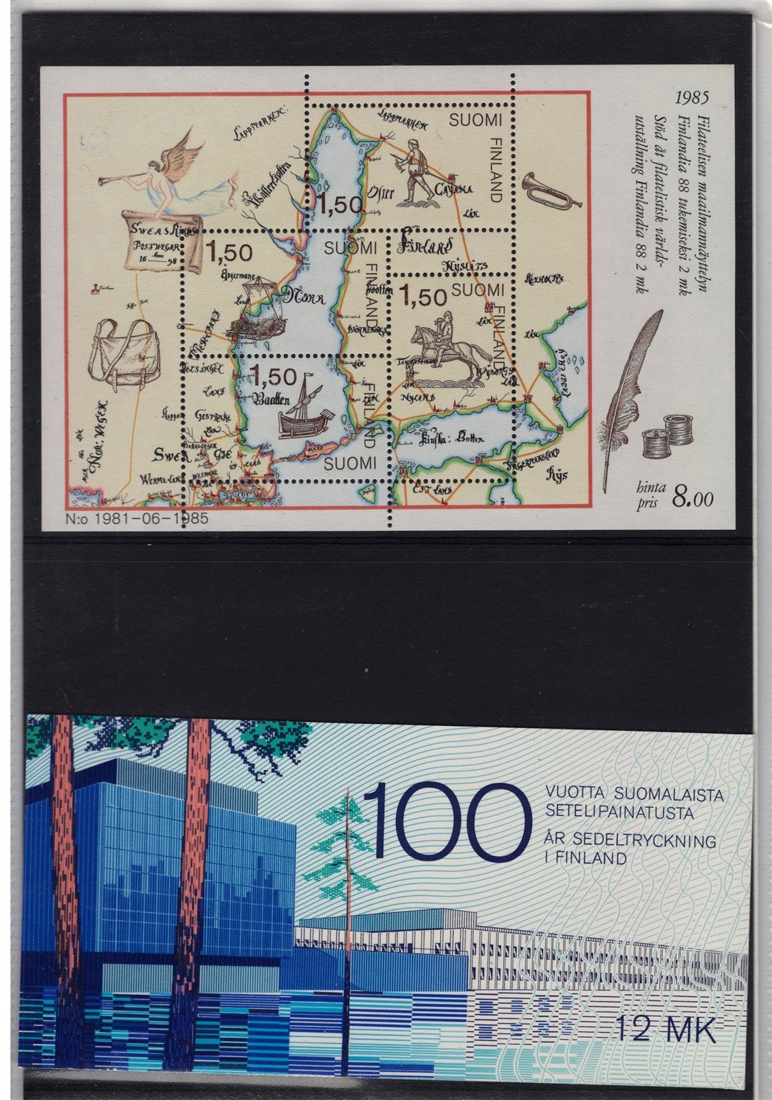 Finland 1985 Year Pack Official Year Set MNH Complete ZAYIX STAMPS 0625L0027