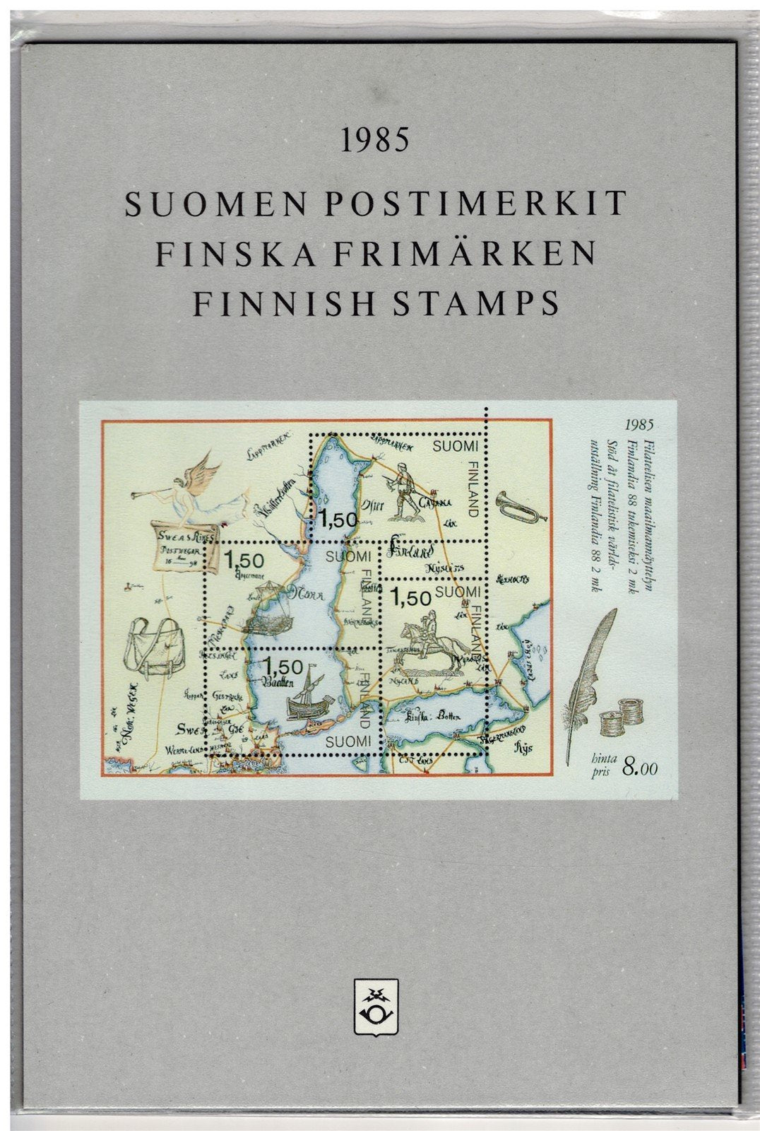 Finland 1985 Year Pack Official Year Set MNH Complete ZAYIX STAMPS 0625L0027