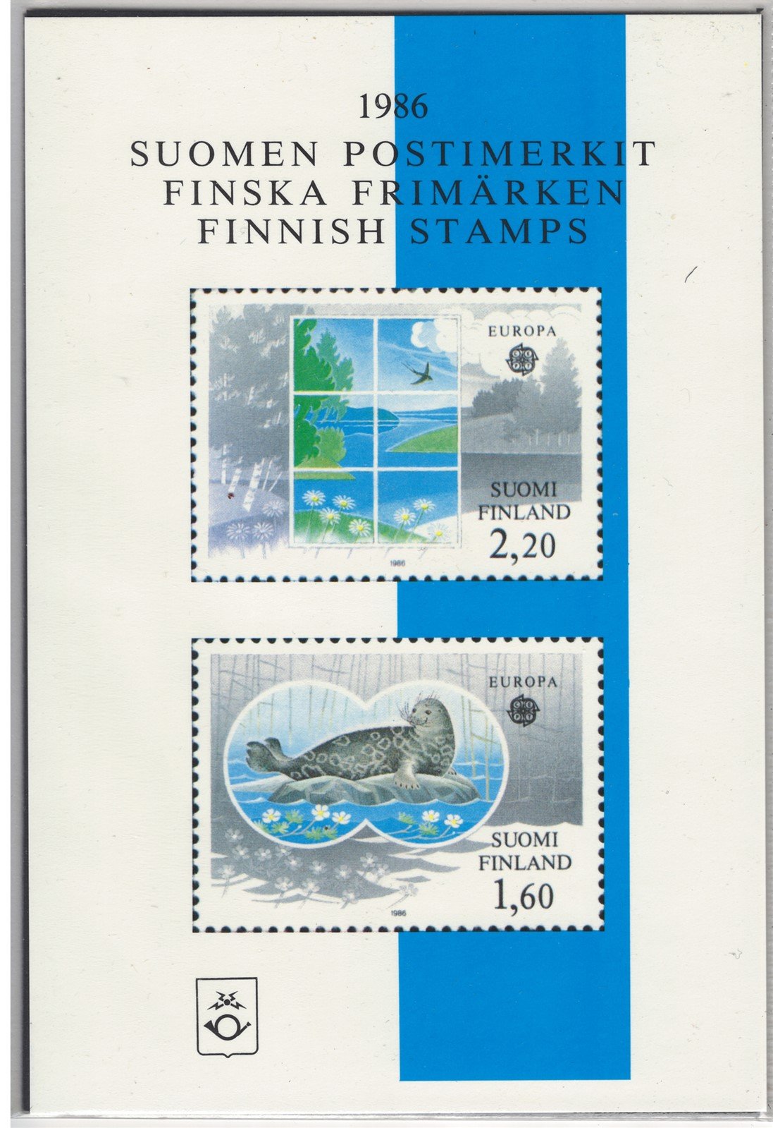 Finland 1986 Year Pack Official Year Set MNH Complete ZAYIX STAMPS 0625L0028