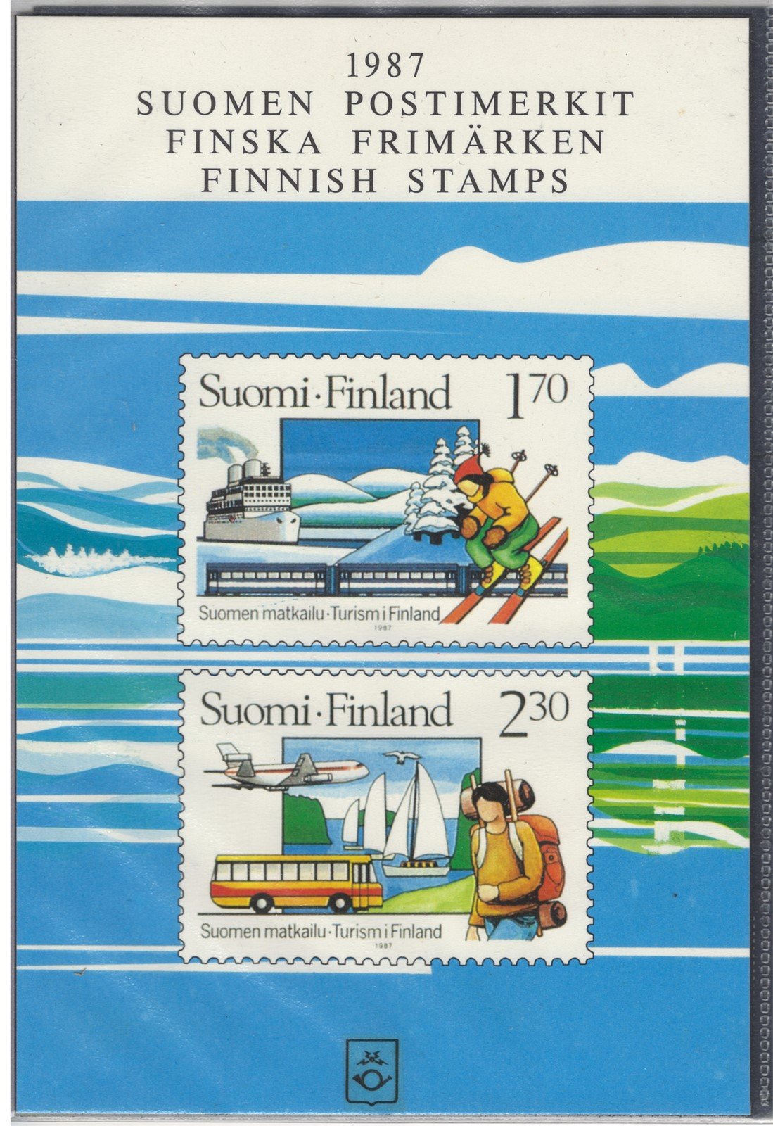 Finland 1987 Year Pack Official Year Set MNH Complete ZAYIX STAMPS 0625L0029