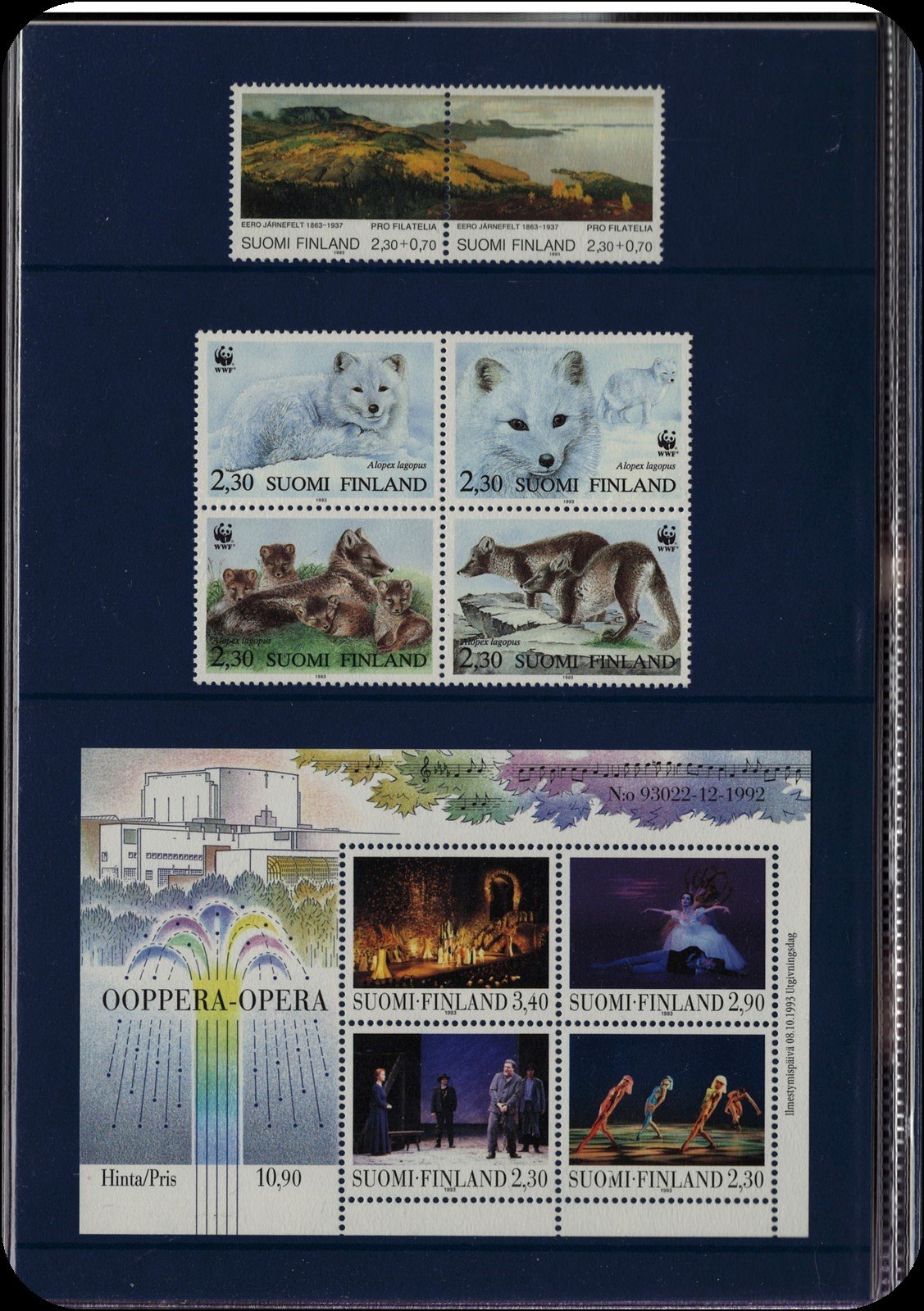 Finland 1993 Year Pack Official Year Set MNH Complete ZAYIX STAMPS 0625L0037