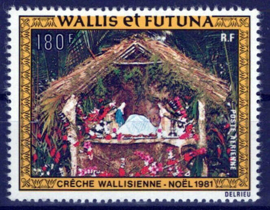 Wallis & Futuna Islands C111 MNH Air Post Christmas The Nativity ZAYIX 0524S0278