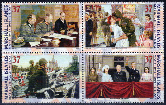 Marshall Islands 857 MNH V-E Day Military Winston Churchill ZAYIX 092023S86M