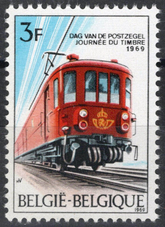 Belgium 717 MNH Transportation Trains Railway ZAYIX 071823S110M
