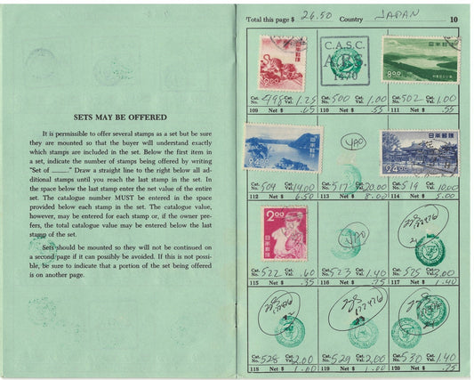 Japan Mint-Used Collection in Retired APS Circuit Book ZAYIX 0625L1099