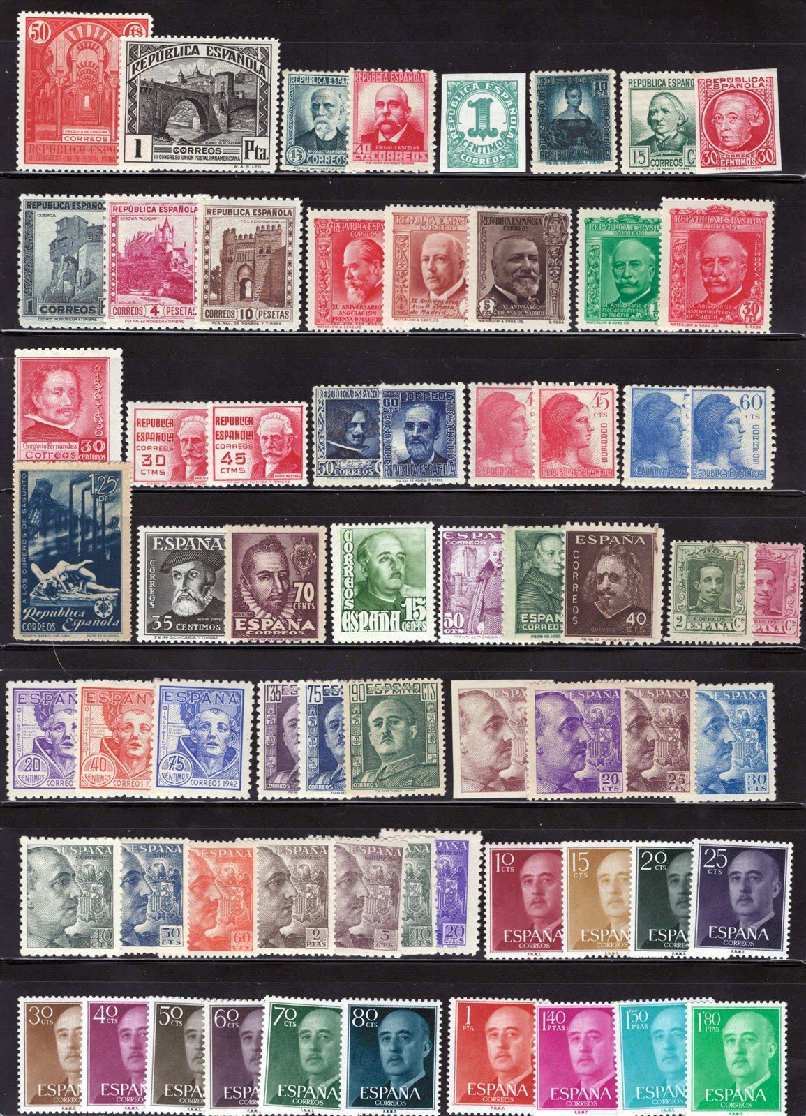Spain Powerful Mint Stamp Collection of Hundreds ZAYIX 0725L1265