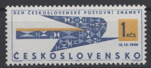 Czechoslovakia 1440 MNH Symbolic Bird Stamp Day ZAYIX STAMPS 0425S0176