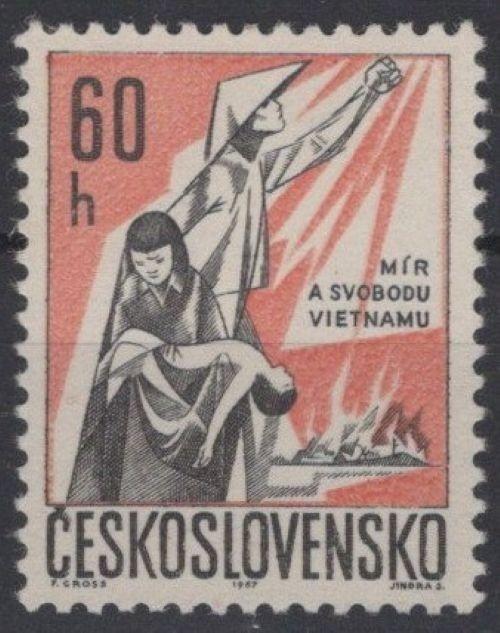 Czechoslovakia 1442A MNH Parents Child Peace Freedom ZAYIX STAMPS 0425S0179