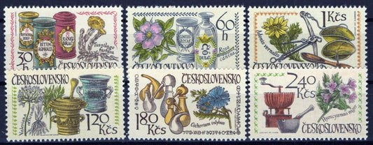 Czechoslovakia 1772-1777 MNH Pharmaceutical Apothecary ZAYIX STAMPS 0425S0269