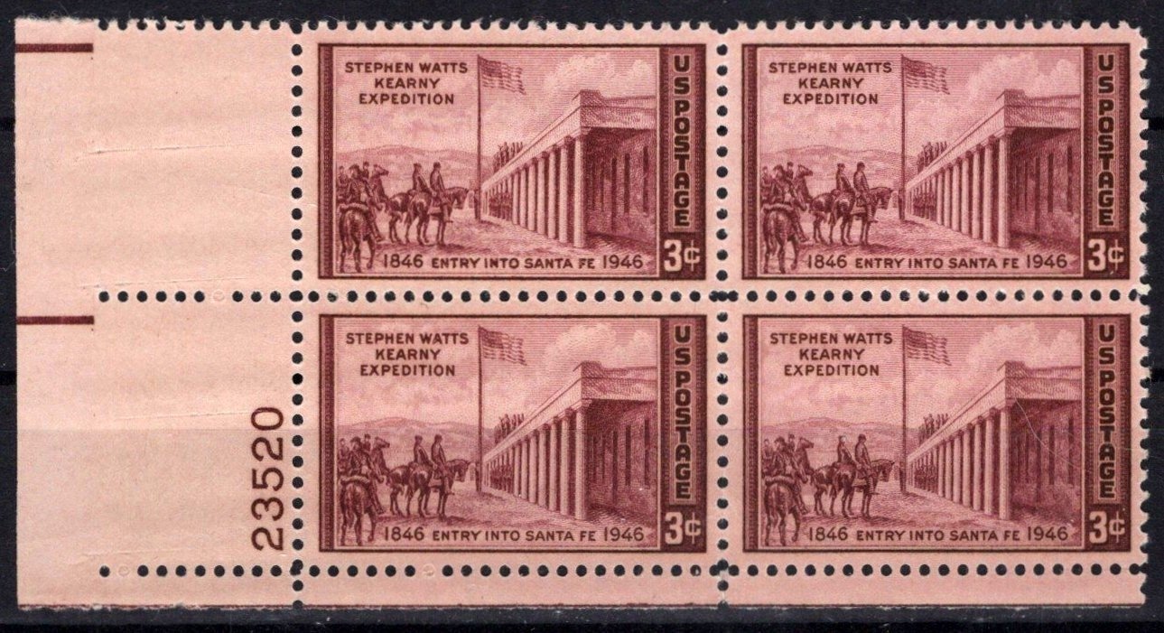 United States 944 MNH Plate Block Kearny Expedition ZAYIX STAMPS 0725S1496