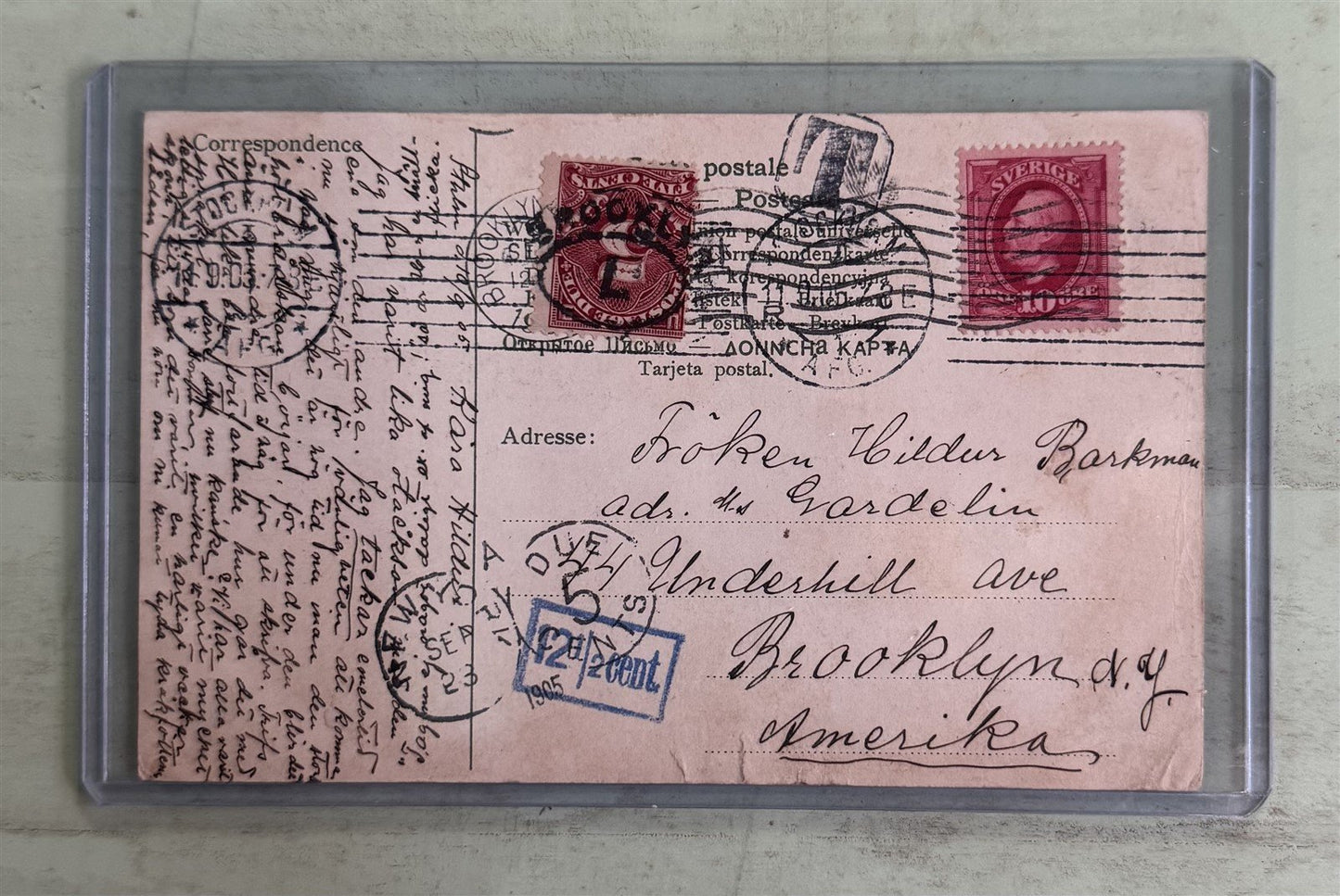 Valuable Postage Due Classic Postcards Collection ZAYIX 0825M1548