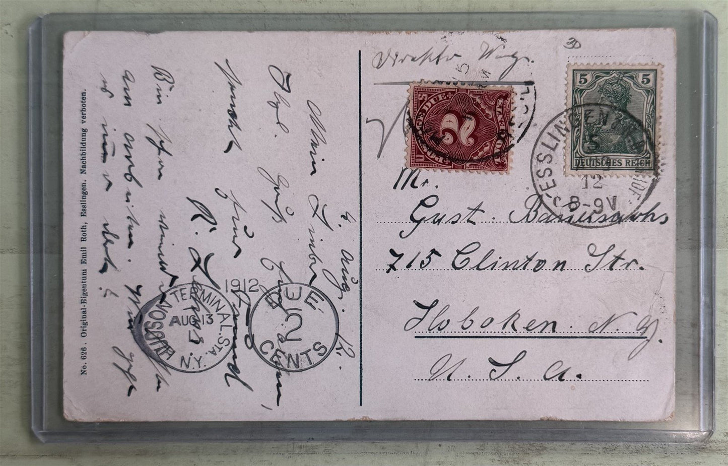 Valuable Postage Due Classic Postcards Collection ZAYIX 0825M1548