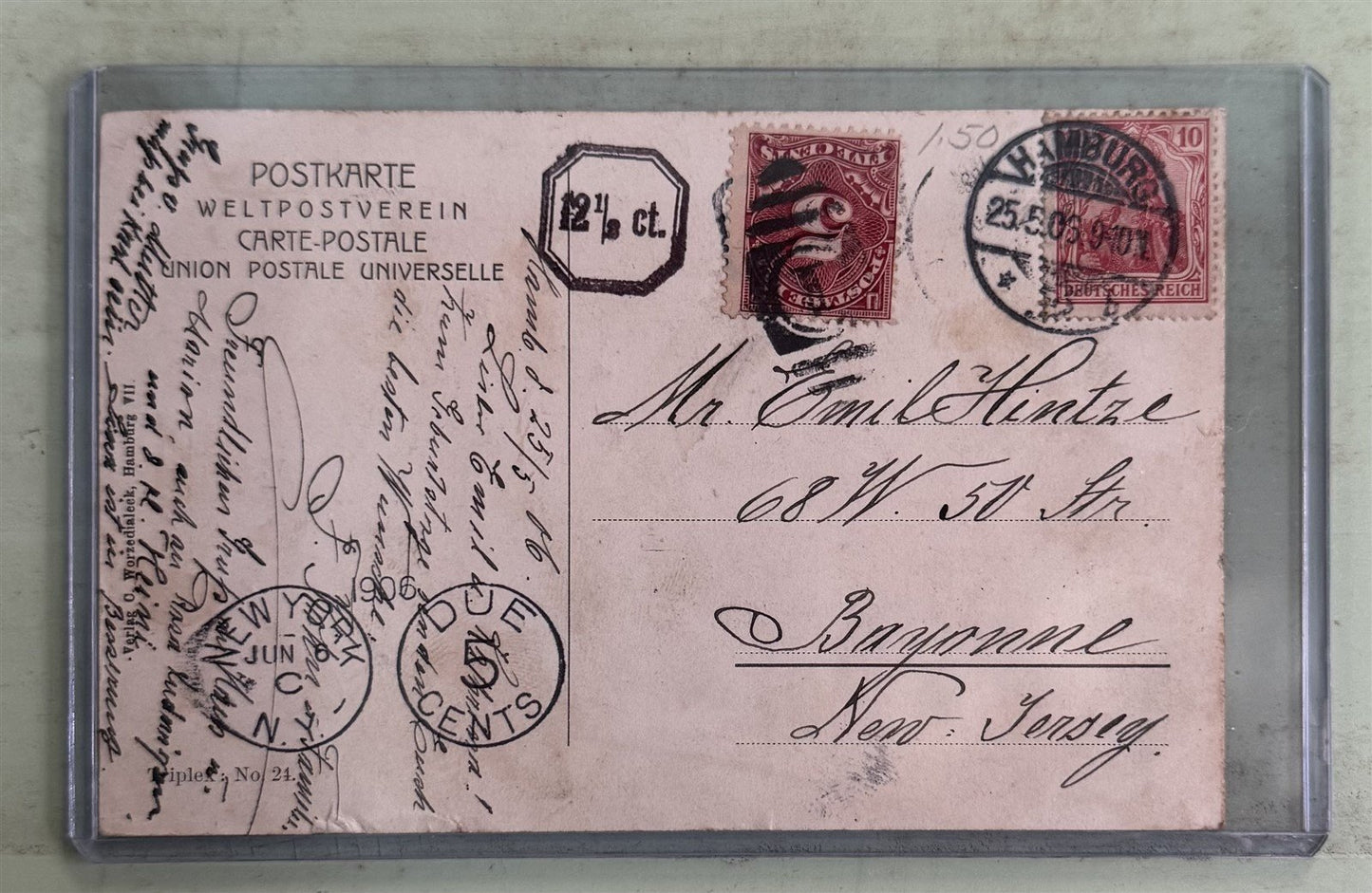 Valuable Postage Due Classic Postcards Collection ZAYIX 0825M1548