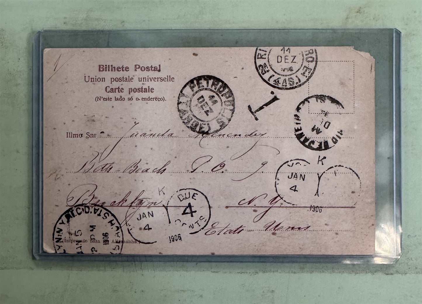 Valuable Postage Due Classic Postcards Collection ZAYIX 0825M1548