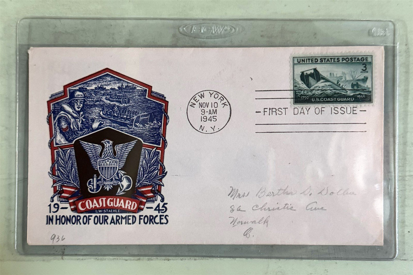 World War II US Army Navy Marines Coast Guard FDC collection ZAYIX 0825M1610