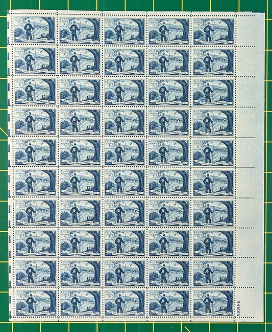 US 1024 MNH Sheet 3 Cent Future Farmer's Assoc. ZAYIX 0825L1593