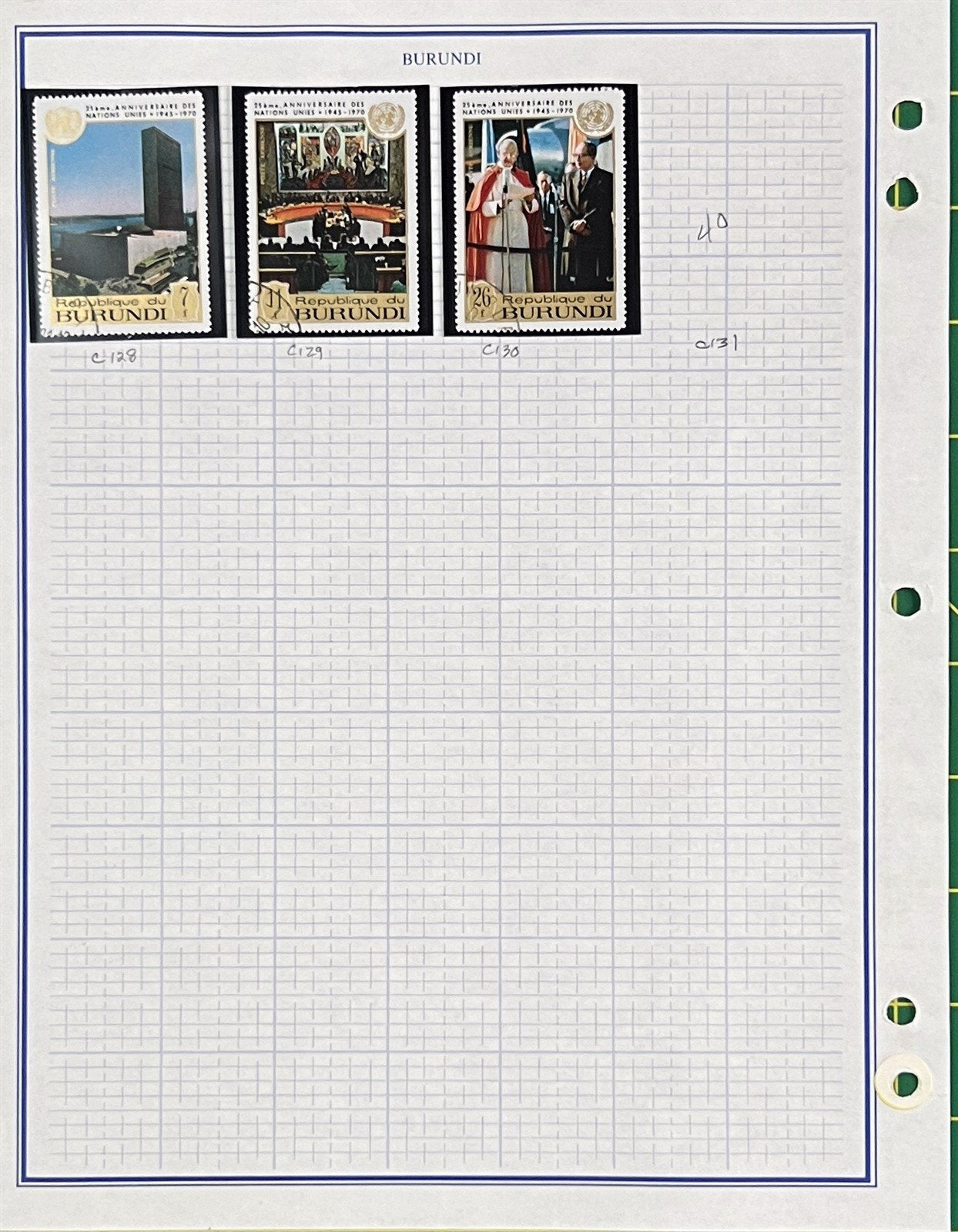 Burundi African Topical Stamp Collection on 22 Album Pages ZAYIX 0825L1823