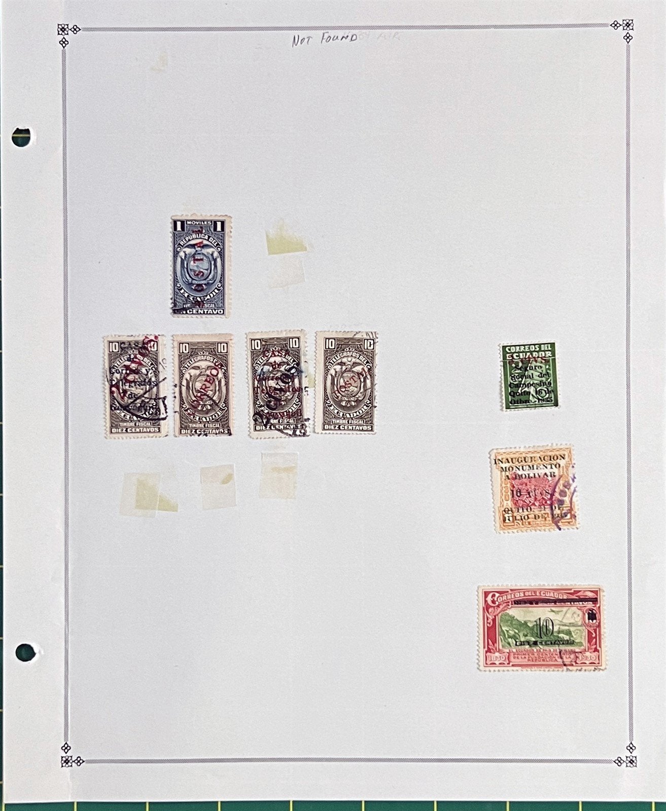 Ecuador Comprehensive Collection of 100s Mint & Used 1865-1978 ZAYIX 0825L1824