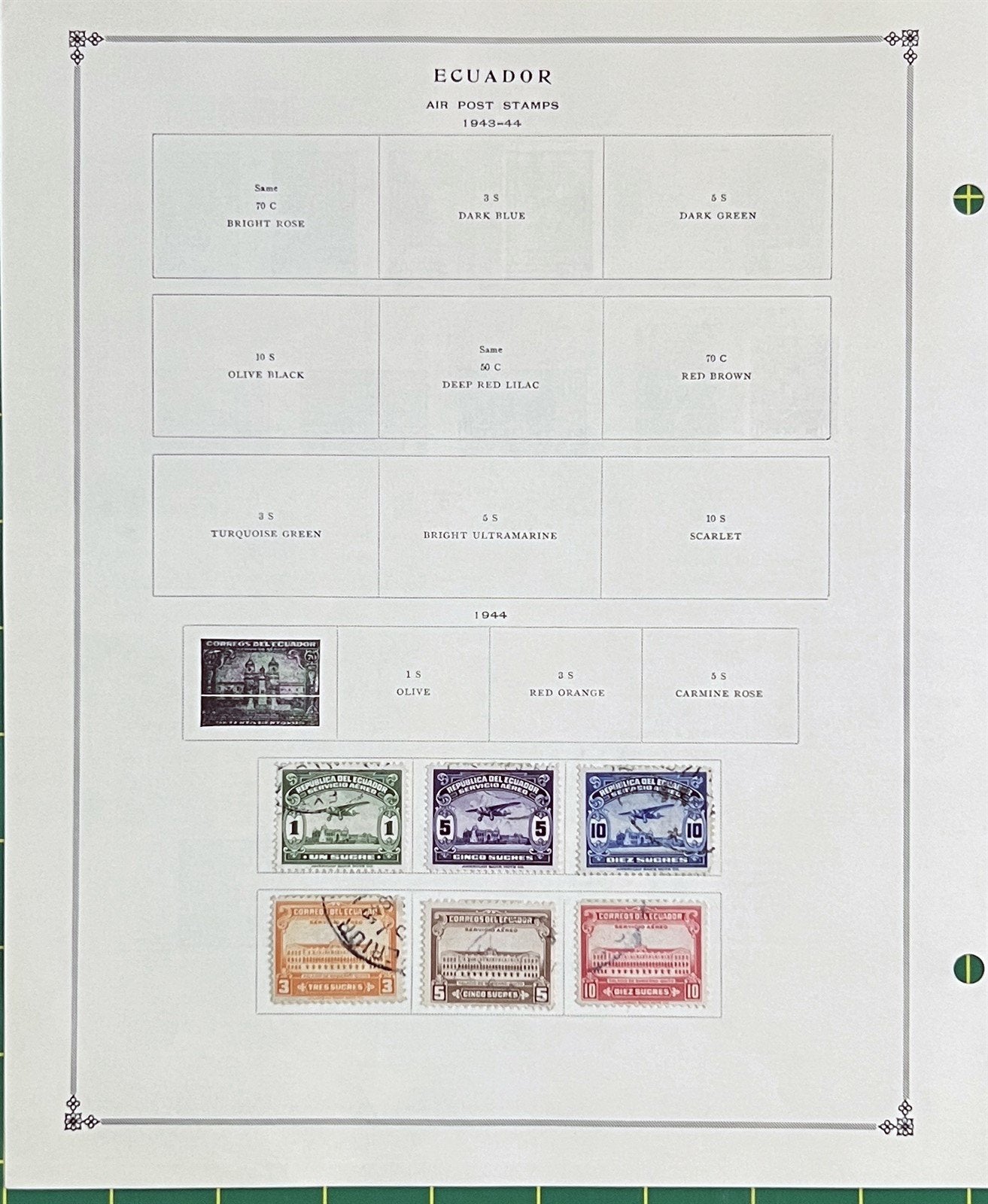 Ecuador Comprehensive Collection of 100s Mint & Used 1865-1978 ZAYIX 0825L1824
