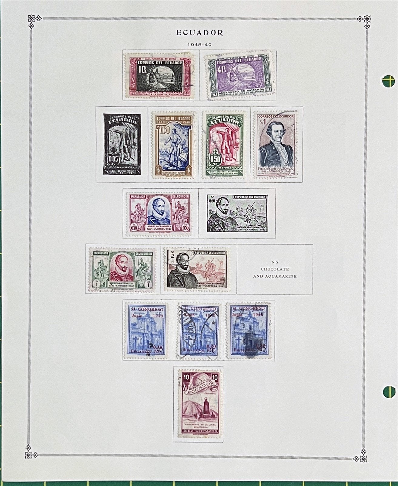 Ecuador Comprehensive Collection of 100s Mint & Used 1865-1978 ZAYIX 0825L1824