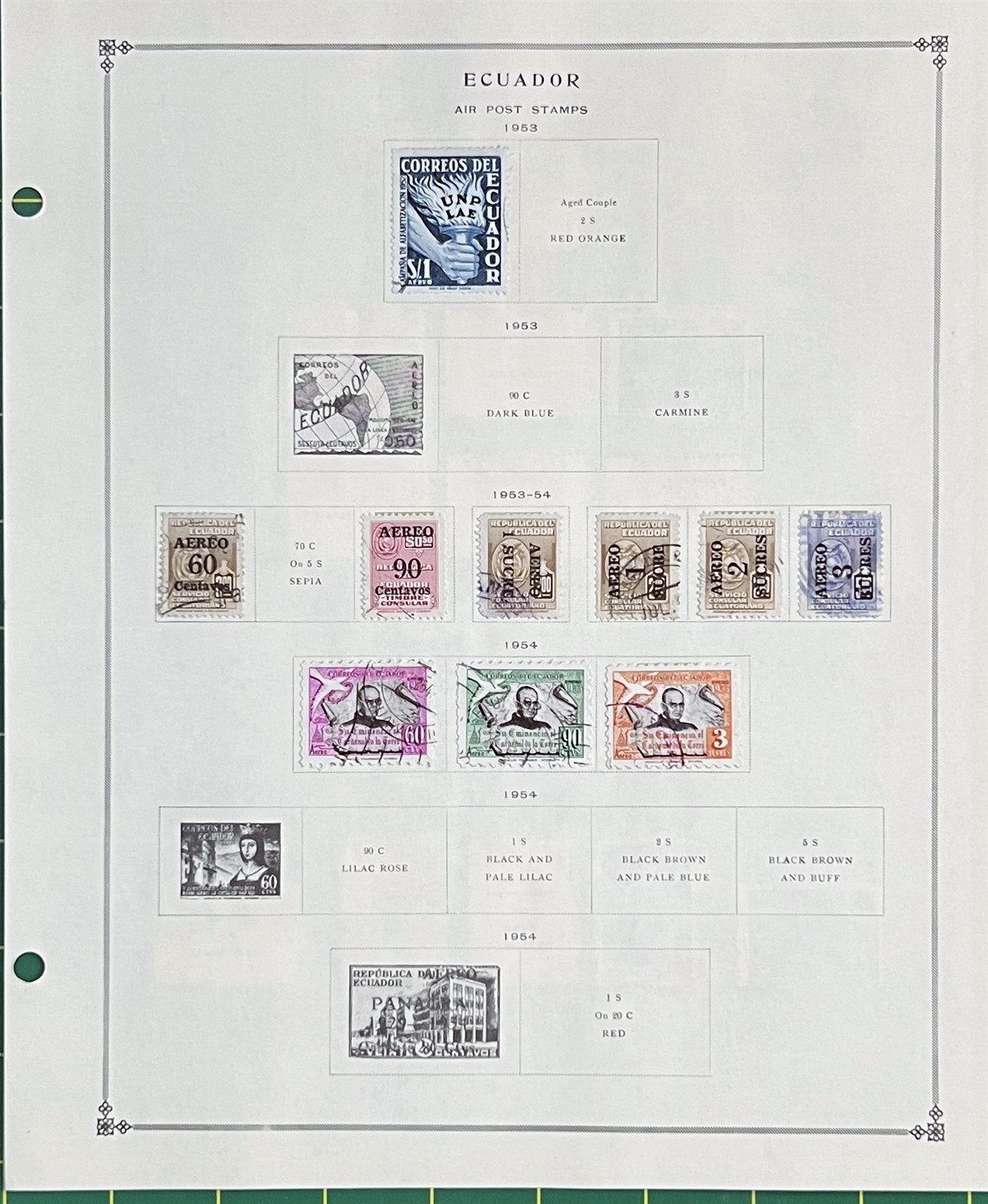 Ecuador Comprehensive Collection of 100s Mint & Used 1865-1978 ZAYIX 0825L1824