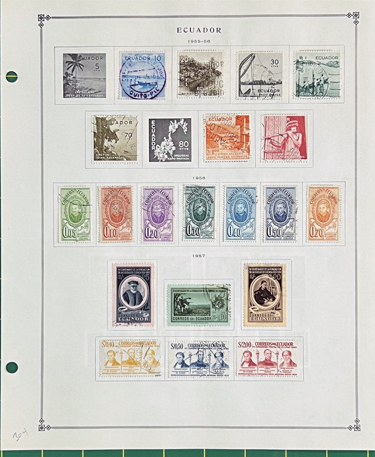 Ecuador Comprehensive Collection of 100s Mint & Used 1865-1978 ZAYIX 0825L1824