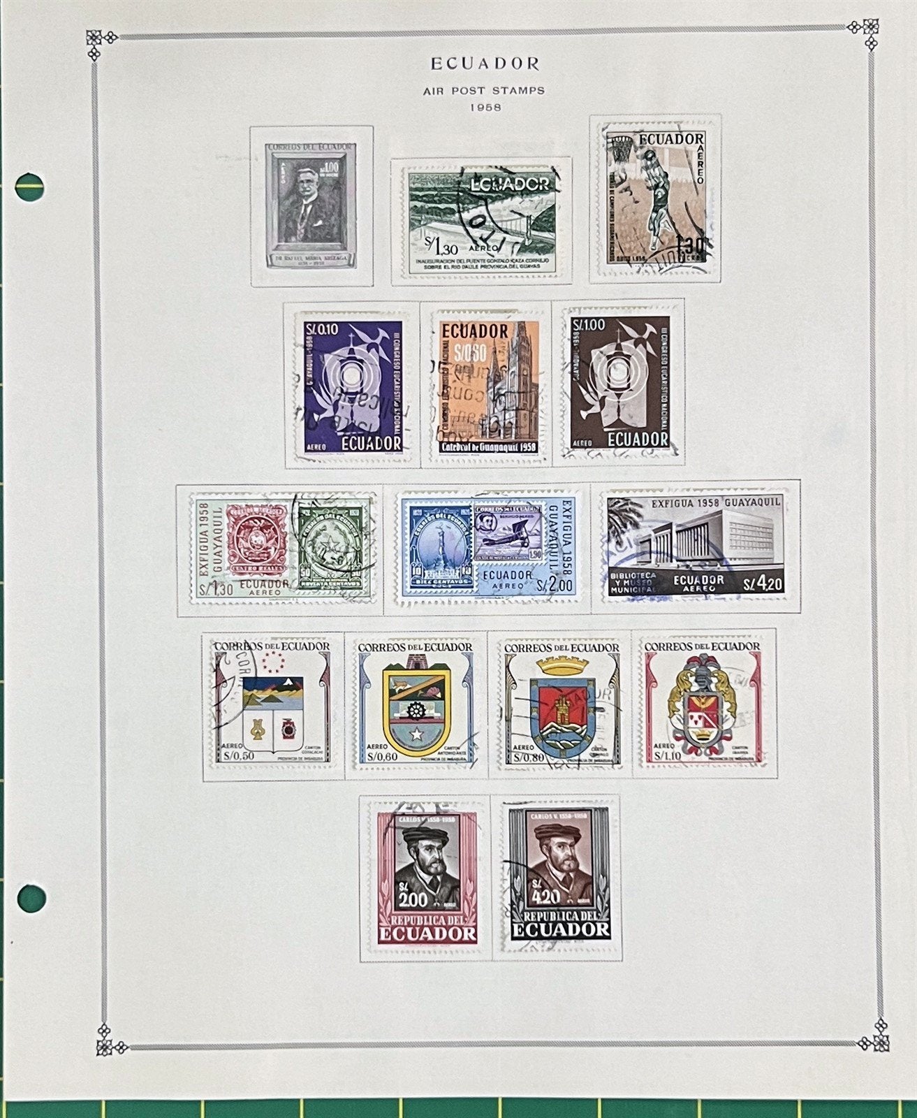 Ecuador Comprehensive Collection of 100s Mint & Used 1865-1978 ZAYIX 0825L1824