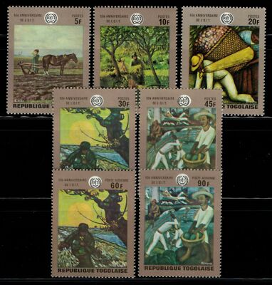 Togo 717-721, C124-C125 MNH Paintings - Van Gogh - Art ZAYIX 032122S88M