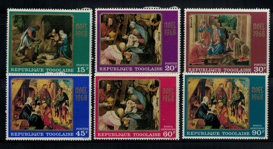 Togo 661-664, C100-C101 MNH Christmas Paintings - Durer ZAYIX 032122S83M