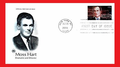 US FDCs Collection Movie Stars & Directors, Moss Hart / Fairbanks ZAYIX 1003SM35