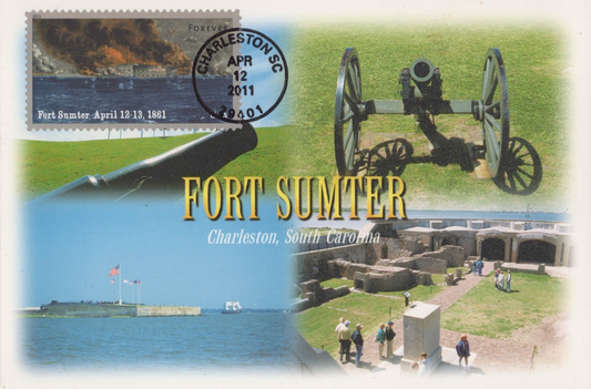 US FDC Maxi card Fort Sumter National Monument ZAYIX 0924M0310