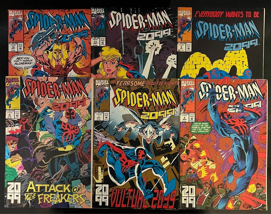 Spider-Man 2099 #5, 7, 8, 9, 11, 12 1993 Marvel Comics Zayix Comics