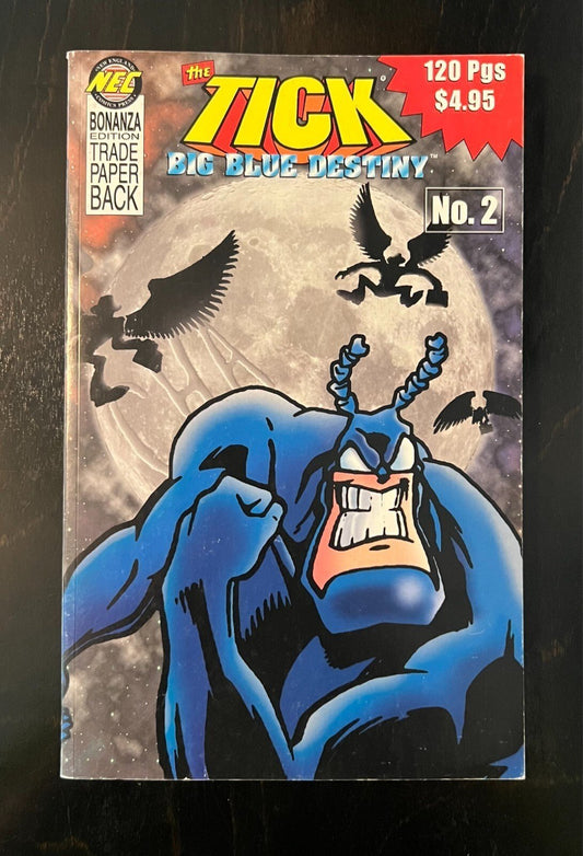 The Tick Big Blue Destiny Bonanza Edition 2 NEC Comics Press ZAYIX COMICS